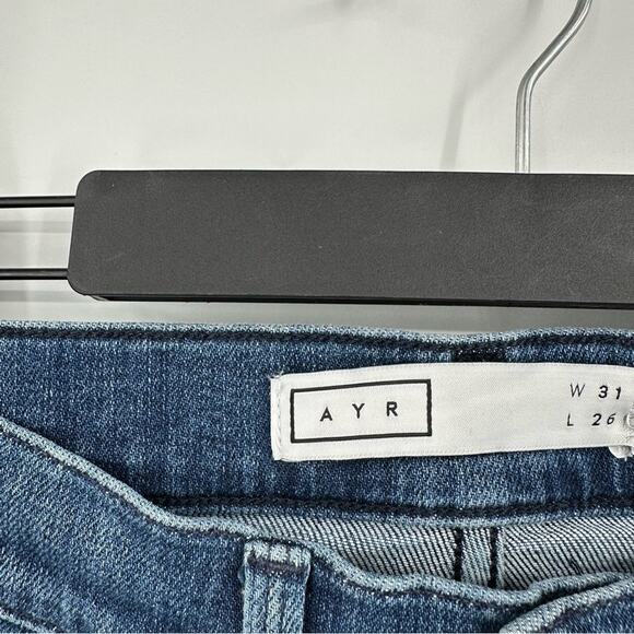 AYR | The Riser Denim Jean In Neon Jupiter Size 31 - Picture 6 of 9